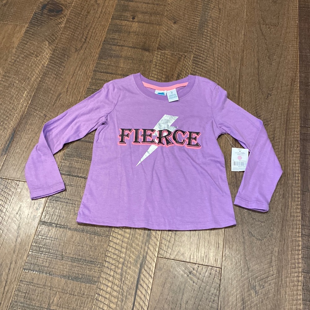 NWT Girls Long Sleeve Top